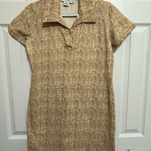 Stylish Tan Dress